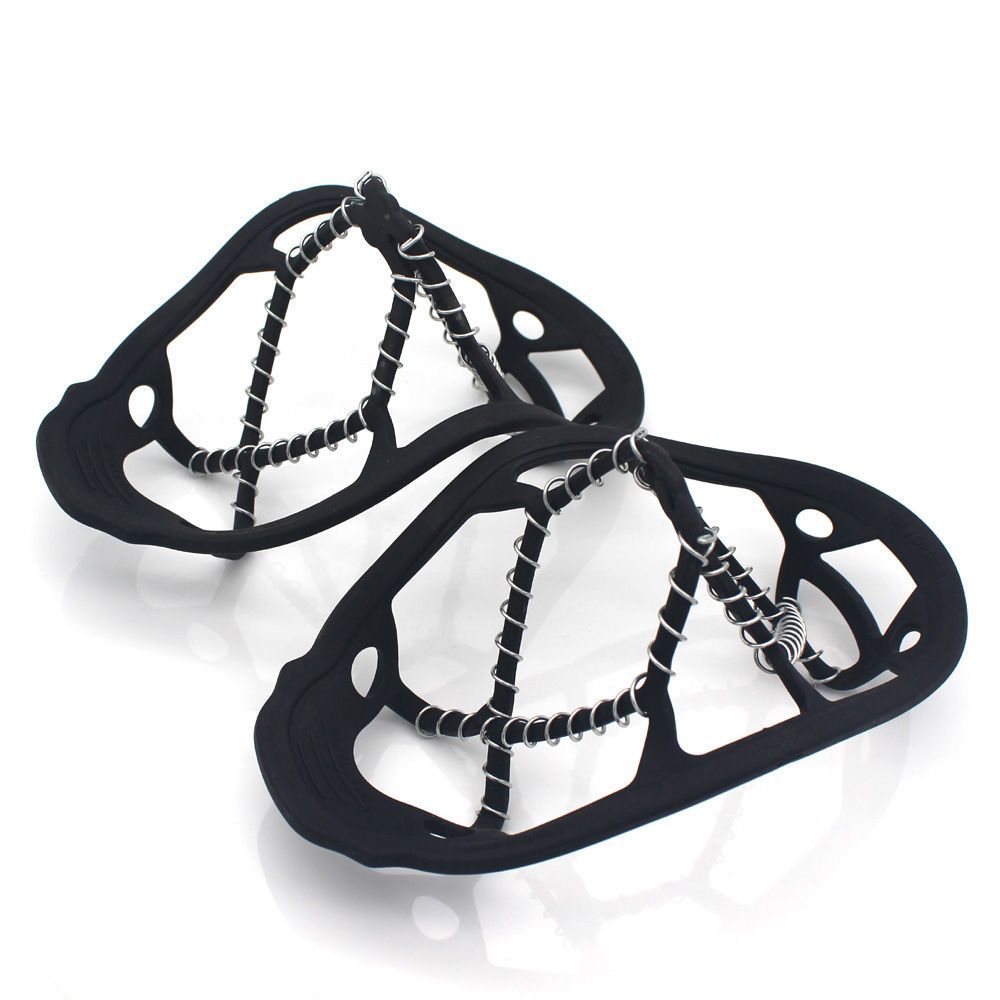 Outdoor Winter Artifact Covers Anti-Fall Wear-Resistant Anti-Slip Shoe Chains Simple Ice Grips Thickened Spring-Type_desvips.com