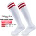 Children's Striped Soccer Socks Non-Slip Over The Knee Men's And Women's Training Socks Student Sports_desvips.com