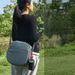 Folding Outdoor Portable Travel Adjustable Telescopic Internet Celebrity Seat Train Queue Stool Storage Backpack_desvips.com