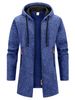 New Streetwear Men's Long Sleeve Sweatshirts For Zipper Hooded Oversize Winter Warm Jacket Coat Outdoor Tracksuit Men_desvips.com