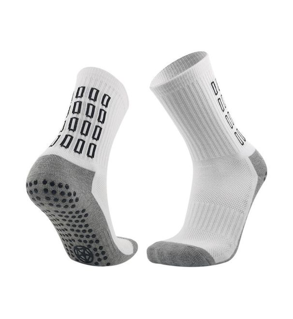 One-size-fits-all Mid-calf Polka Dot Rubber Adult Sports Professional Competition Training Football Socks, Autumn And_desvips.com