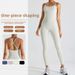 Nude Feel Beautiful Back One-Piece Yoga Suit For Women Slim Fit Dance Sportswear Fitness Tight Sports Jumpsuit_desvips.com