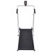 Black Manual Treadmill For Home Use - Foldable Design - Non-Slip Running Surface - Speed, Duration, Distance, And Calorie Tracking - Adjustable Feet_desvips.com