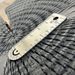 Mini Alloy Titanium Small Ruler Keychain Accessories Outdoor Tool_desvips.com