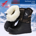 Minus 40 Degree Snow Boots For Men And Women, Extra Thick, Northeast Cold-Proof, Warm Wool Boots, Waterproof, Non-Slip,_desvips.com