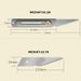 Adjustable Stainless Steel Utility Knife Wood Carving Rope Leather Cutting CSO Outdoor Survival Rescue Tool Replaceable_desvips.com