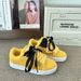 Shoelace Korean Retro Trend Comfortable Skateboard Shoes 2025 Niche New Spring Versatile Bread Couple Casual_desvips.com