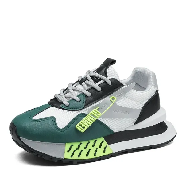 spring Thick Soled Daddy Mesh Cloth Breathable Forrest Gump Student Sports Casual Board Shoes Women 240708_desvips.com