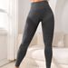 Seamless Knitted Peach Shaped High Waisted Yoga Pants That Flatter The Figure, Slim The Tummy, Breathable, Quick Drying, And Create Slimming Effect._desvips.com