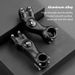 Mountain Bike Bicycle Heightening Stem Aluminum Alloy 28.6/31.8 Diameter Adjustable Height Riser_desvips.com