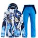 001 Men's Suit Set For Snowboarding And Skiing, Korean Style, Plus Size, Winter Thickened Outdoor Northeast Travel Ski_desvips.com