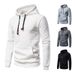 2025 European Size Casual Pullover Jacquard Sweatshirt Men's Plaid Quilted Cotton Fabric Hooded Slim Fit_desvips.com