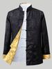 Double-sided Wearable Chinese Style Traditional Shirt Tang Suit Kung Fu Costume Jacket Hanfu Men Coat Spring Autumn_desvips.com