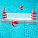 Inflatable Water Park Set Floating Volleyball Basketball Combo With Net For Pool Parties Beach Games Backyard Fun_desvips.com