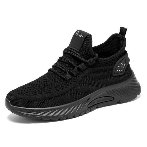 Women's Athletic Shoes, Plus Size, Versatile Women's Shoes, Casual Shoes, Flyknit Breathable Single Shoes, Running Shoes_desvips.com