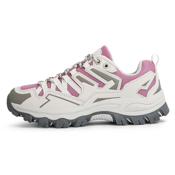 2024 Large Couple Mountaineering Camping Off Road Hiking Soft Soled Anti Slip Professional Outdoor Sports Shoes_desvips.com