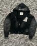 21719Oesh Printed Sweatshirt Short Hoodie New Versatile Zipper Cardigan Jacket_desvips.com