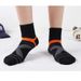 5High Quality 5 Pairs Lot Cotton Black Sports Basketball Casual Run Socks Men Breathable Male Socks Size38-45_desvips.com