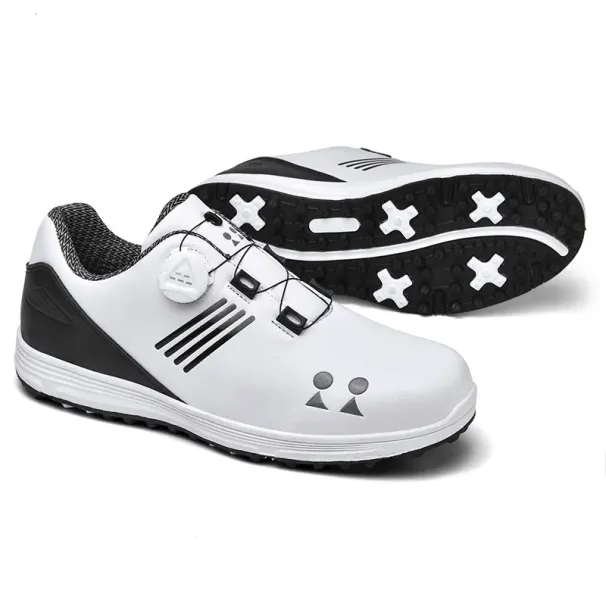 Golf Ddmysaturn Classic Men S And Women Automatic Knob Lacing Activity Playing Dingless Sports Shoes Large A_desvips.com