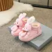 Winter Girls Plus Veet Warm Toddler Snow Cartoon Rabbit Cotton Children Ankle Boots Non-slip Causal Shoes Sizes US 8C-4Y_desvips.com
