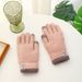 Men's Winter Cotton Gloves, Knitted Outdoor Cycling Touchscreen, Fleece-Lined, Thickened, Elderly Cold-Proof, Warm_desvips.com