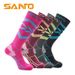 2021 New SANTO Merino Wool Thickened Sweat-Absorbing Warm Long Ski Socks_desvips.com