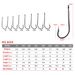 PRO BEROS Brand Fishing Gear Long Handle Hook Gun Black Belt Loop Barbed Fish Hooks 100 Pieces/Pack 9225_desvips.com