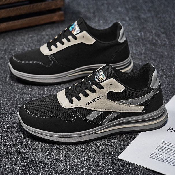 Spring 2026 Korean Style Unisex Casual Sports Shoes Breathable Running Sneakers For Men And Women Couple Shoe Mesh Upper_desvips.com