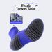 Men's Plus Size Mid Calf Terry Cloth Socks Spring Summer Style Thickened Running Sports Basketball Socks Professional Badminton Socks For Actual Use_desvips.com