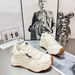 Versatile Genuine Leather Zhao Lusi Wu Jianhao Same Wave Dad Couple Style Fashion Sports Casual Thick Sole Shoes_desvips.com