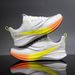 Sports Cushioning Ultra-light Running Shoes For Men Youth Students Carbon Plate Speed Breathable Flyknit Mesh_desvips.com
