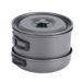 Camping Cookware Set - 5-6 Person Non-Stick Pot & Kettle For Outdoor Picnics & Road Trips (Complete Family Cooking Kit)_desvips.com