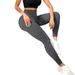 Cross-border European And American Sexy Knitted Butt-lifting Sports Leggings For Women, High-waisted Elastic Fitness_desvips.com