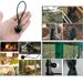 RLECS 20PCS 6 Inch Elastic Ball Rope, 4mm Thickness, Black, Heavy Duty, Waterproof Canvas, Elasticated Tie For Fixing Tent, Securing Furniture Cover,_desvips.com