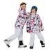 PeakGo Children's Ski Suit Set Snowboarding Skiing, Thickened And Warm For Outdoor Skiing_desvips.com
