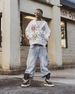2025 Smiley Face Floral Sweatshirt Zipper Hoodie Autumn Winter Fashion Street Style Men's Clothing_desvips.com