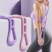 Back-stretching Exercise Band Women, Fitness Stretching 8-shaped Elastic Band, Yoga Trainer, Resistance Rope For_desvips.com