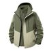 Men's 3-in-1 Windproof And Water-Resistant 2025 New Detachable Fleece Liner Outdoor Hiking Jacket For Women_desvips.com