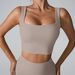 Women’s Clothing Quick Drying Fitness Vest One Piece Fixed Cup Vest Back Hollow Shockproof Yoga Clothes_desvips.com