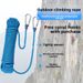 High-altitude Work Fire Rescue High-strength Safety Outdoor Rock Climbing Escape Gliding Rapid Descent Static_desvips.com
