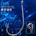 Brand PRO BEROS Fishing Gear Barbed Maruyo 100pcs/Pack Bulk High Carbon Steel Single Hooks_desvips.com