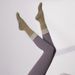 Autumn/Winter Non-Slip Yoga Socks For Women Pilates Fitness Sports Mid-Length Terry Cloth Thick Professional Gym Training_desvips.com