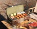 TuoCun Grill Outdoor BBQ Home Folding Barbecue Stove Rack Charcoal Camping Equipment Portable_desvips.com