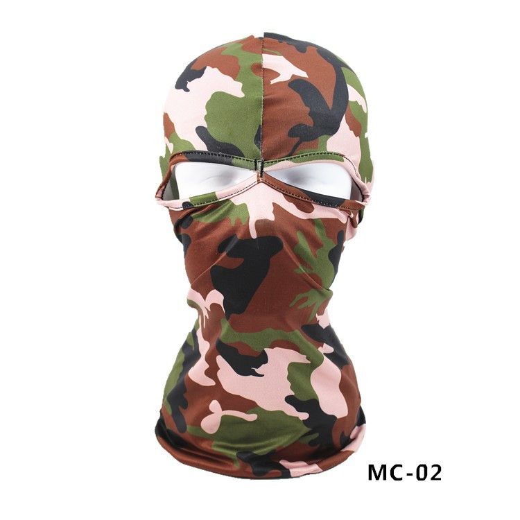 Tactical Balaclava Face Mask - Camouflage Windproof Neck Gaiter For Outdoor Cycling, Fishing & Hunting_desvips.com