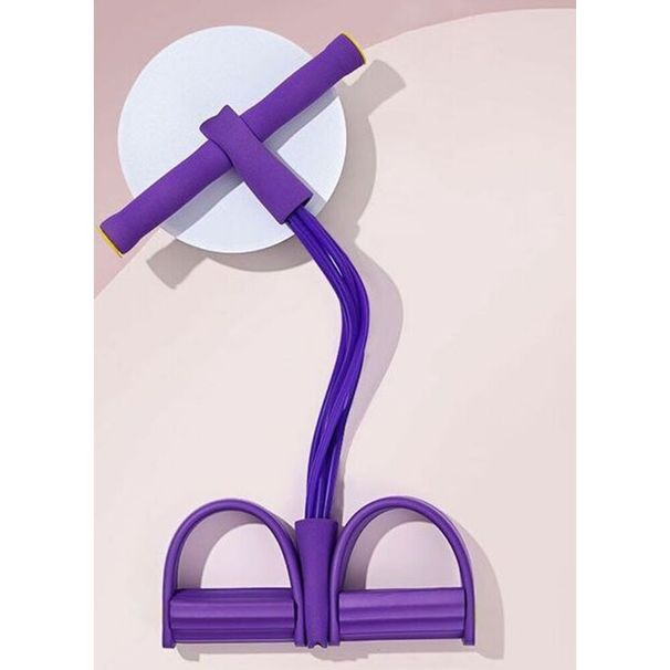 6-bar Foot Pedal Xiaoyanfei T, Abdominal-tightening Tool, Stretching Back-slimming And Belly-slimming Resistance_desvips.com