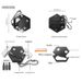 EDC Mini Screwdriver Folding Knife Wrench Portable Tool Keychain Multifunctional Outdoor Combination_desvips.com
