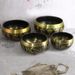 Nepal Singing Bowl Handmade Bowl Hand-Hammered Tibetan Singing Bowl Set - Stress Relief, Chakra Balancing & Meditation Tool_desvips.com