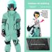Phibee Elephant Children's Ski Set Boys Girls Workwear Windproof Waterproof Snow Suit For Single And Double Board_desvips.com