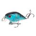 Lure Bait Rock Fat Man 4cm/4.6g Black Three Hooks Plastic Simulation Fish Bait Hard Bait Bait Fishing Gear_desvips.com