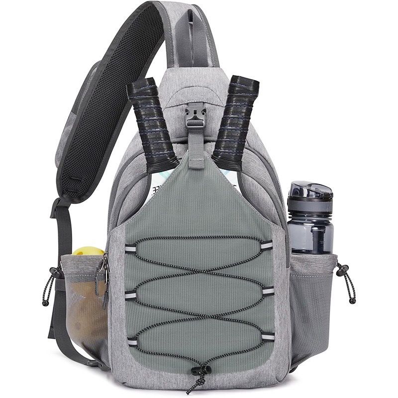 Cross-border Professional Pickleball Outdoor Sports Tennis Single-shoulder Badminton Bag, Large-capacity Racket Bag_desvips.com